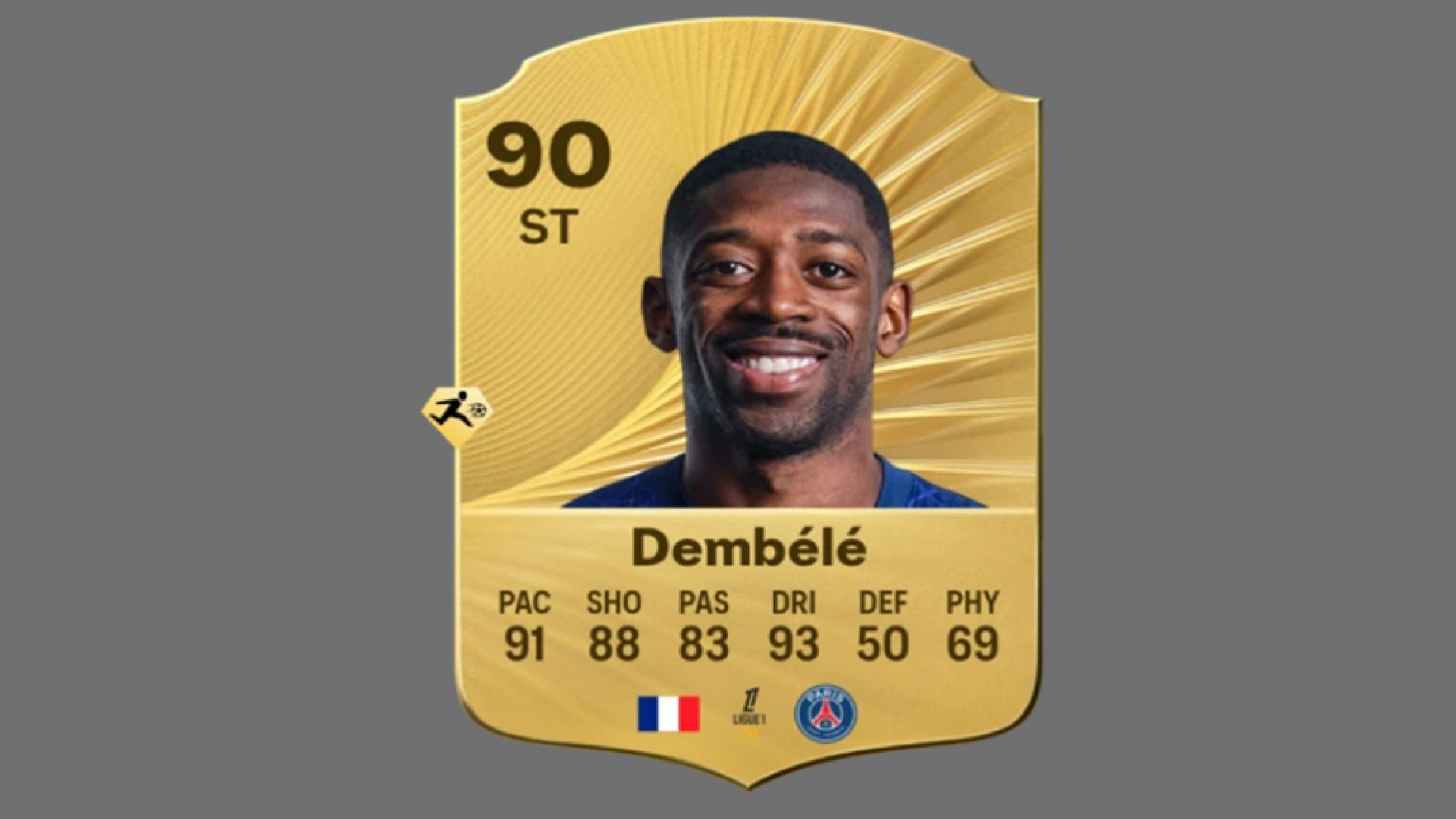 Ousmane Dembele card in EA FC 26 (Image via EA Sports)