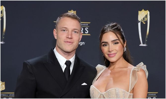 "I have new found respect for women": Christian McCaffrey reveals how "gnarly" pregnancy process with wife Olivia Culpo changed him