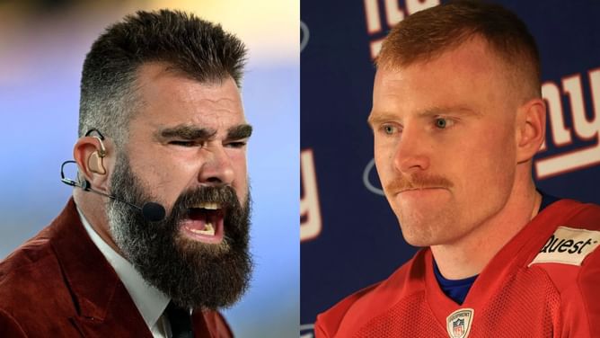 "Giants Kicker gonna have to fly home on Southwest": Jason Kelce stunned after Jude McAtamney's missed kicks prove costly vs. Broncos