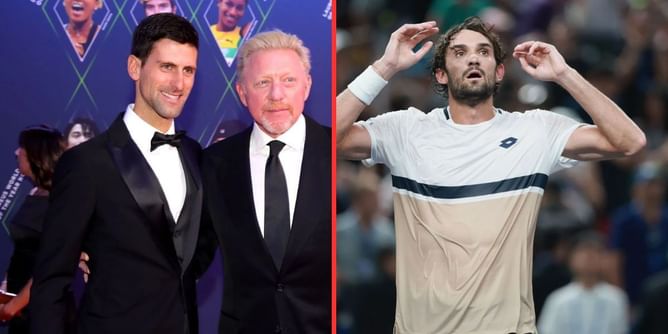 "Class act" - Novak Djokovic's ex-coach Boris Becker impressed by Serb's gracious message for Valentin Vacherot despite Shanghai heartbreak