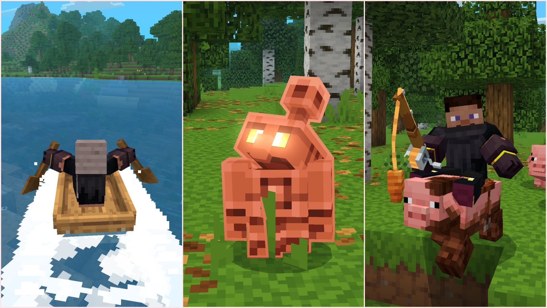 Minecraft Actions &amp; Stuff 1.6 update officially releases (Image via Sportskeeda Gaming || Mojang Studios)