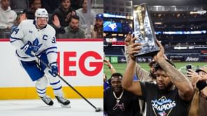 "Get that jersey off your body"; "Born loser" - Jays fans fume after Auston Matthews dons Vladimir Guerrero Jr. jersey after team’s World Series berth