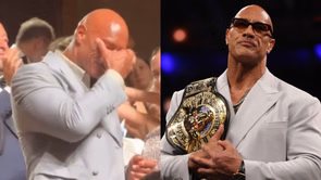 The Rock teared up; explains what went down
