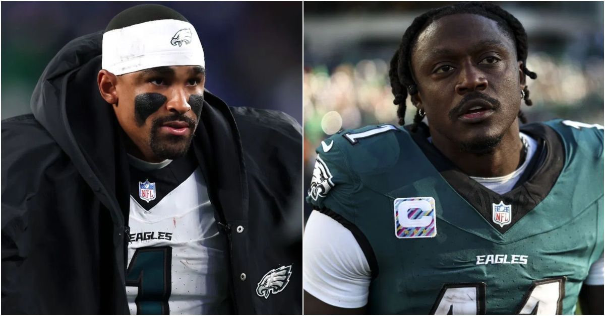 A.J. Brown seemingly throws shade at Jalen Hurts over Eagles