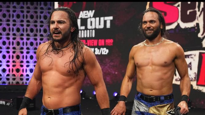 New names handed to The Young Bucks on AEW Dynamite