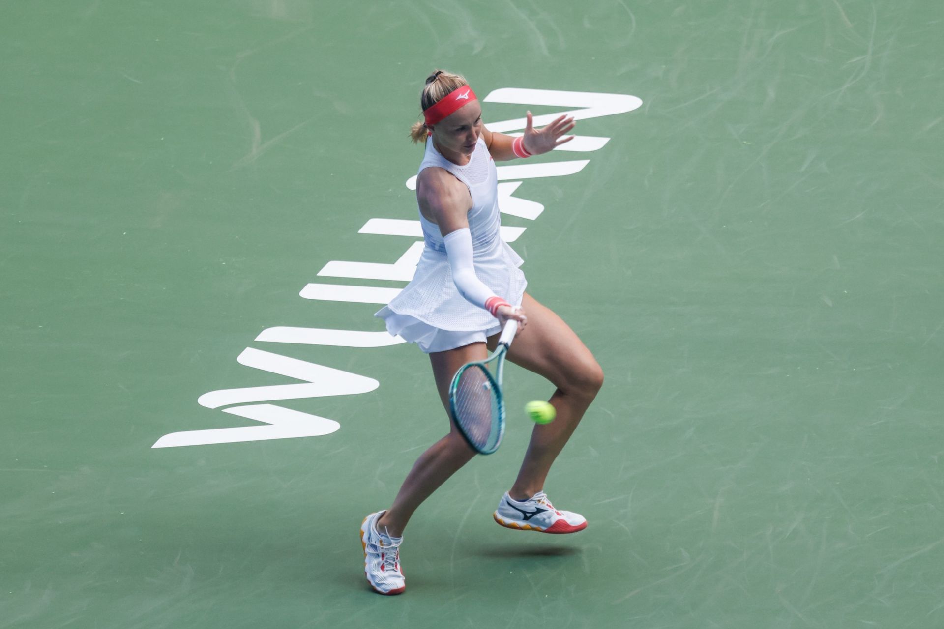 Sramkova at the 2025 Wuhan Open - Day 5 - Source: Getty