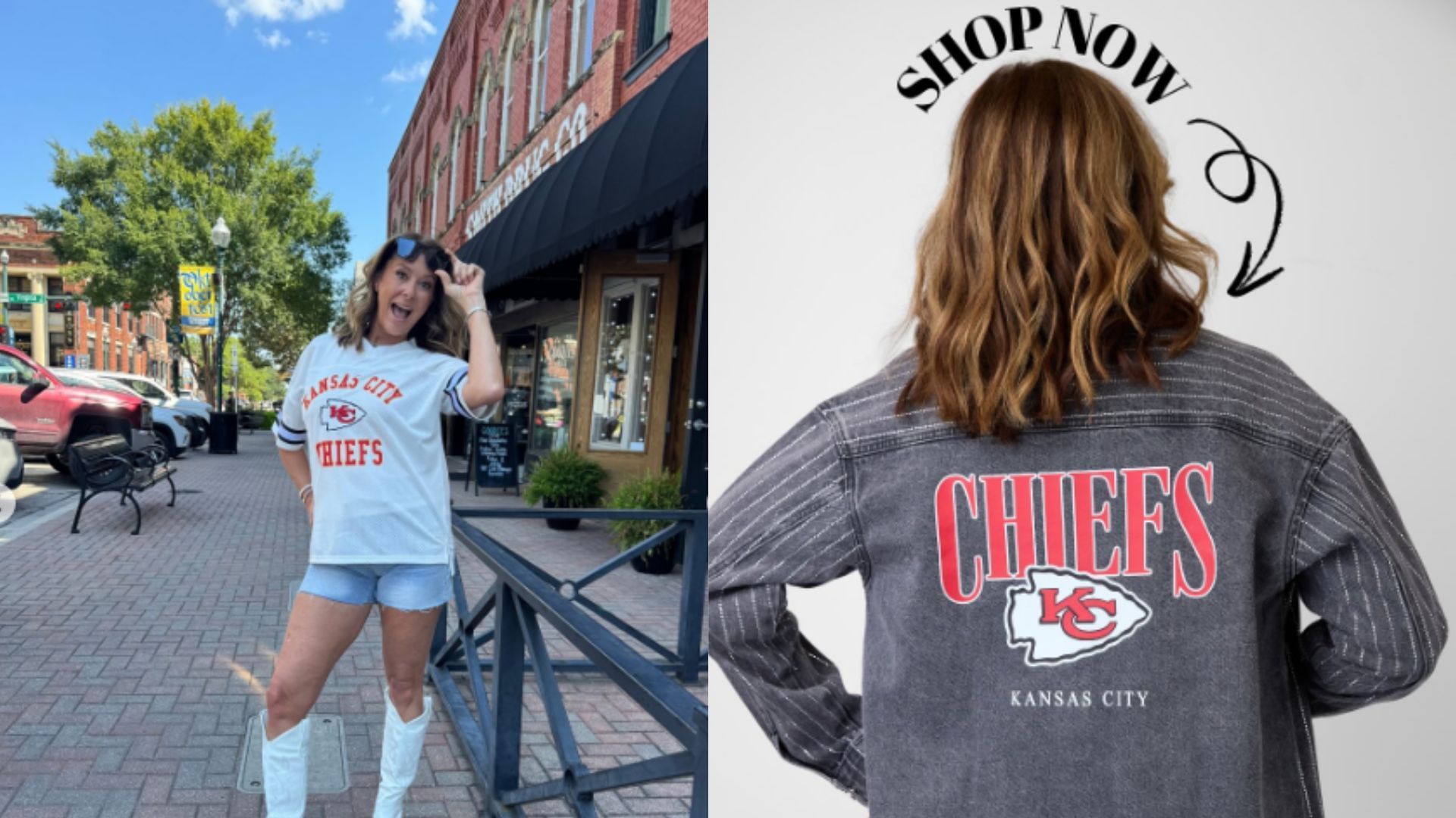 Randi Mahomes shared a look at the pieces in her new line. (Photos via Randi Mahomes&#039; Instagram)