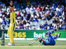 Rohit Sharma frustrated after getting out to a pull off Mitchell Starc for 73 in AUS vs IND 2025 2nd ODI