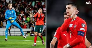 New footage of Cristiano Ronaldo losing his cool with Caoimhin Kelleher after Brentford star saved his penalty earlier comes to light