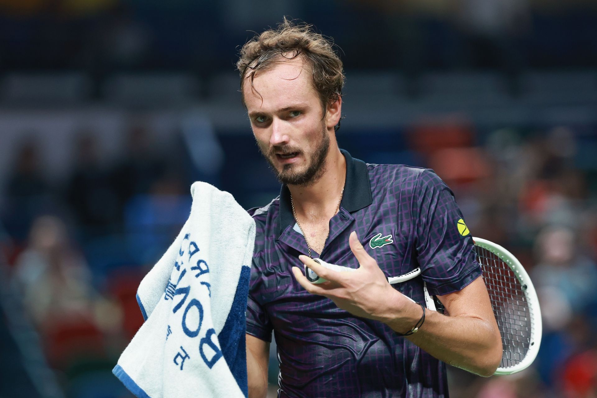 Medvedev at the 2025 Shanghai Rolex Masters - Day 8 - Source: Getty