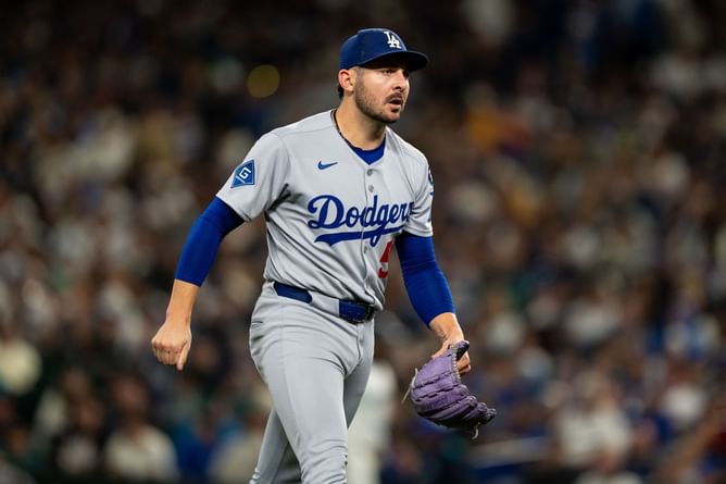 “So much bigger than baseball” - Fans send love and prayers as Dodgers’ Alex Vesia leaves World Series roster to be with pregnant wife Kayla