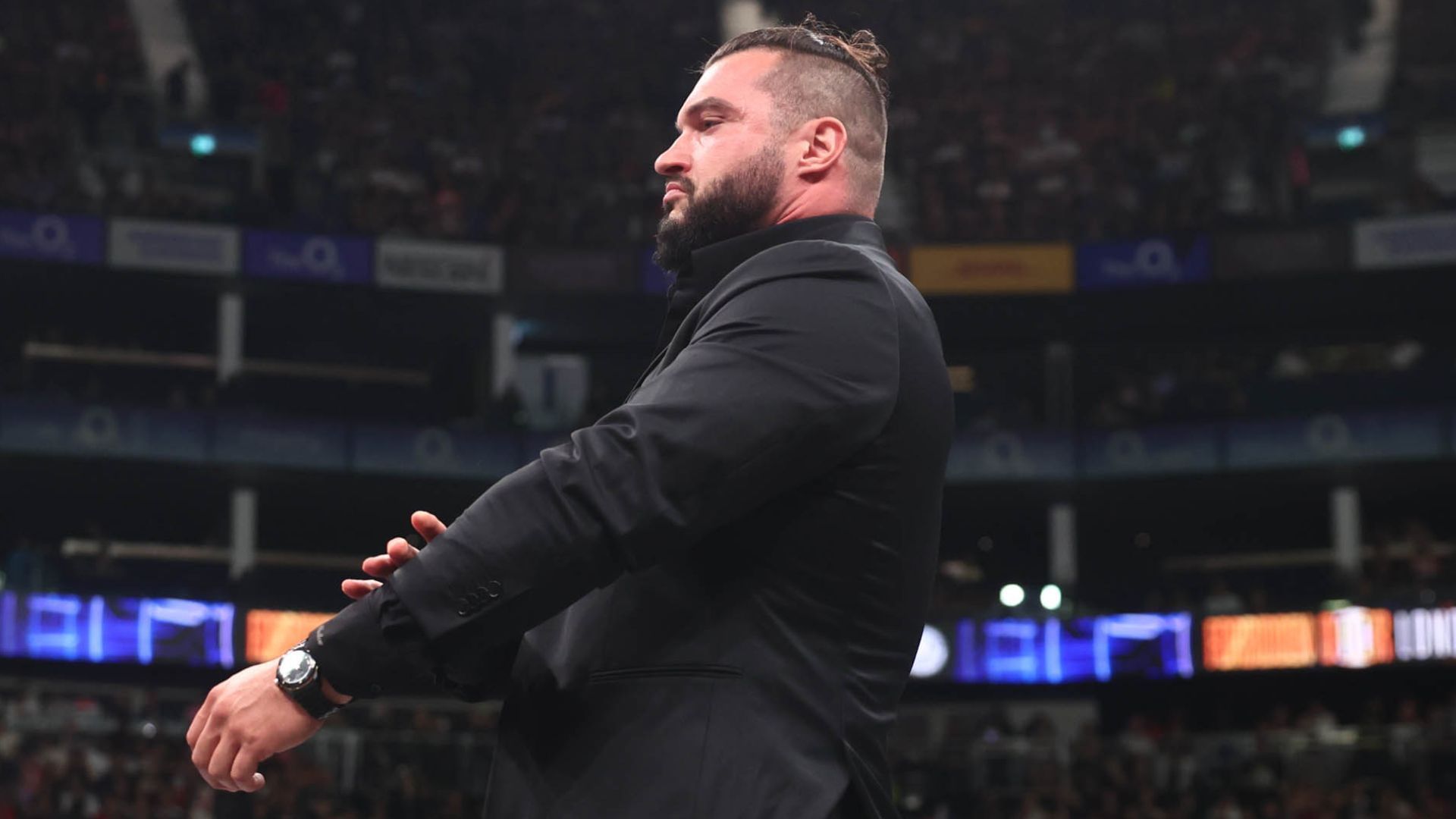 Wardlow is back on the injury block after his long-awaited return [Photo: AEW Official Website]