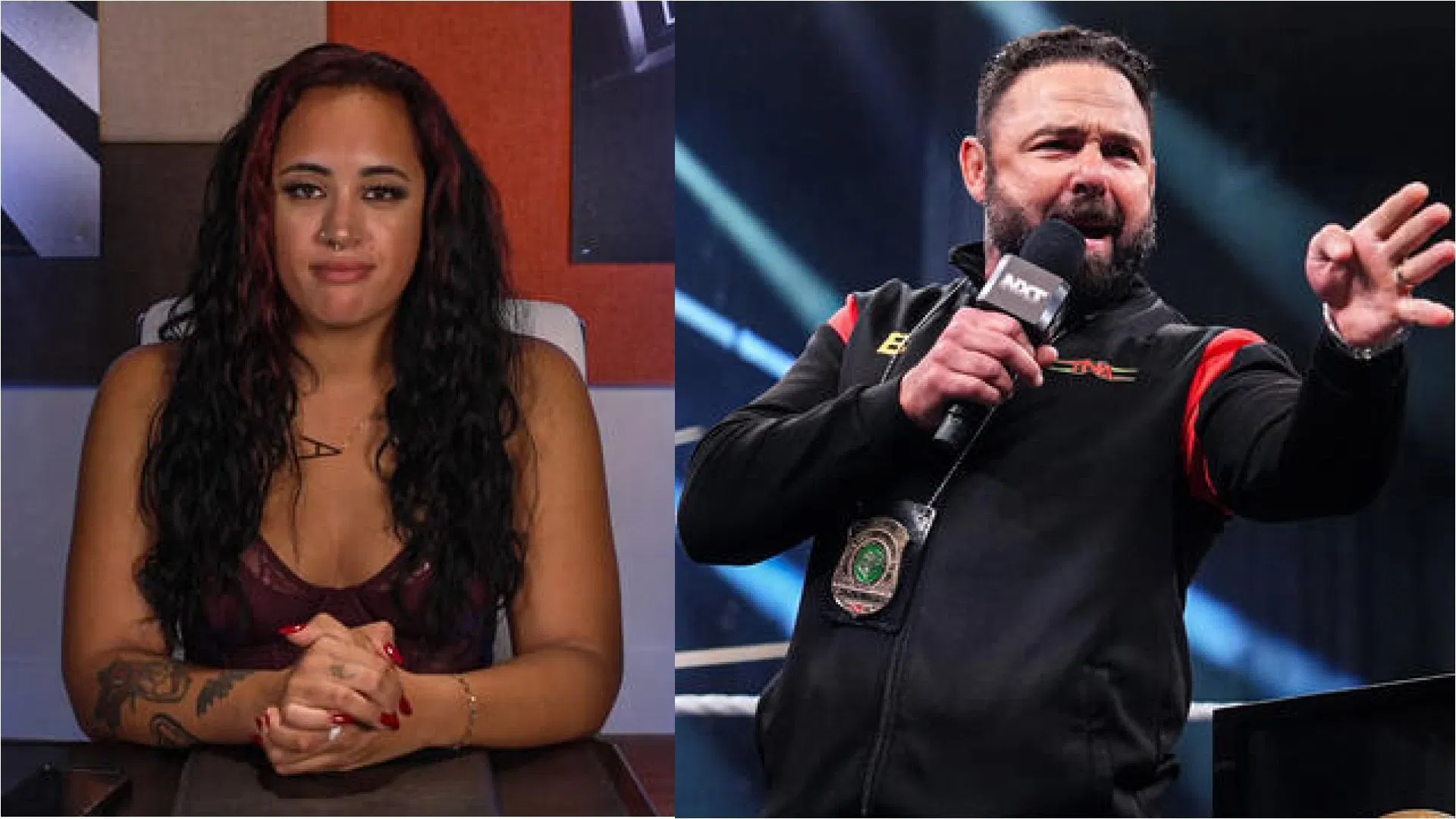 Ava and Santino Marella