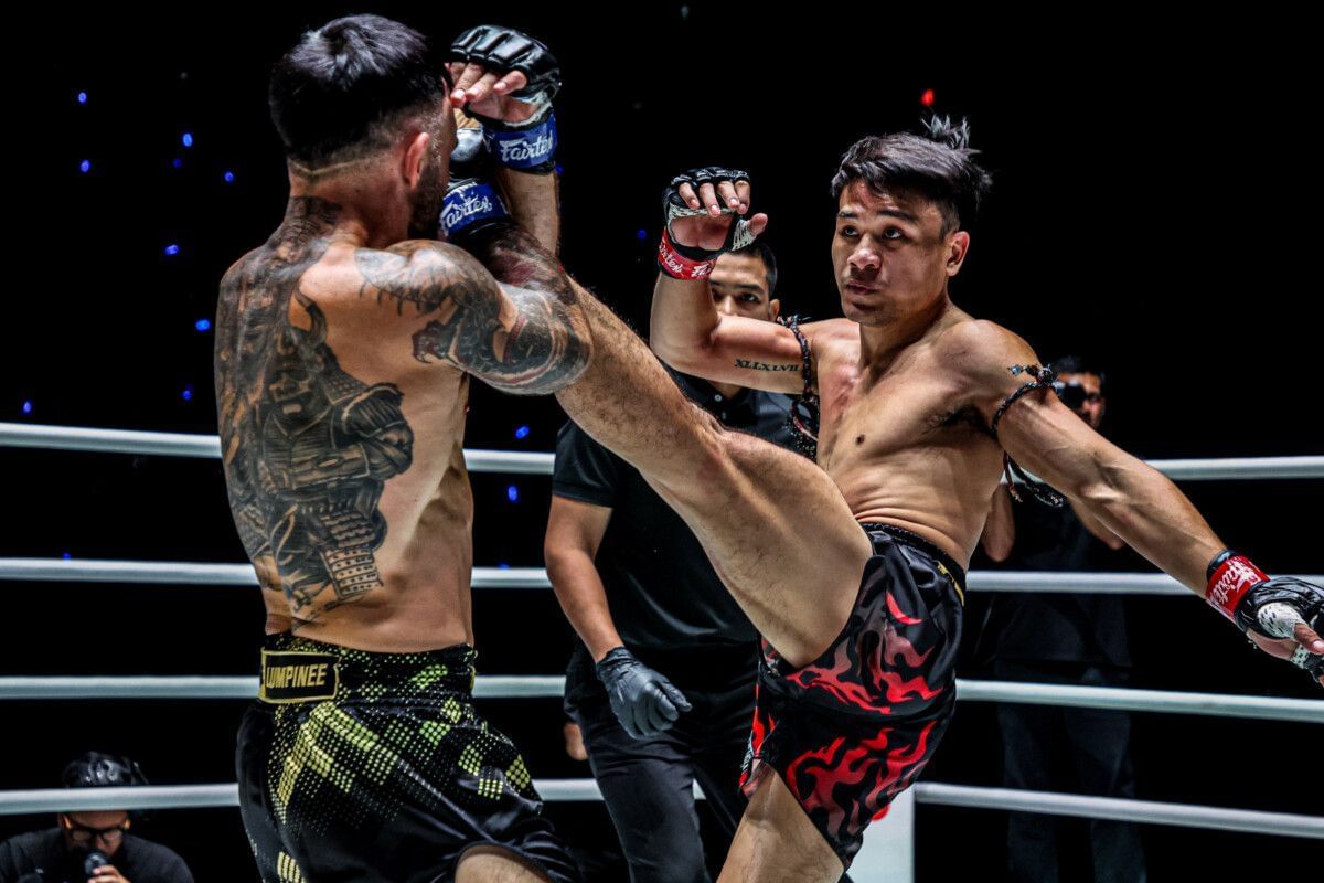 Surging Thai striker Jaosuayai -- Photo by ONE Championship