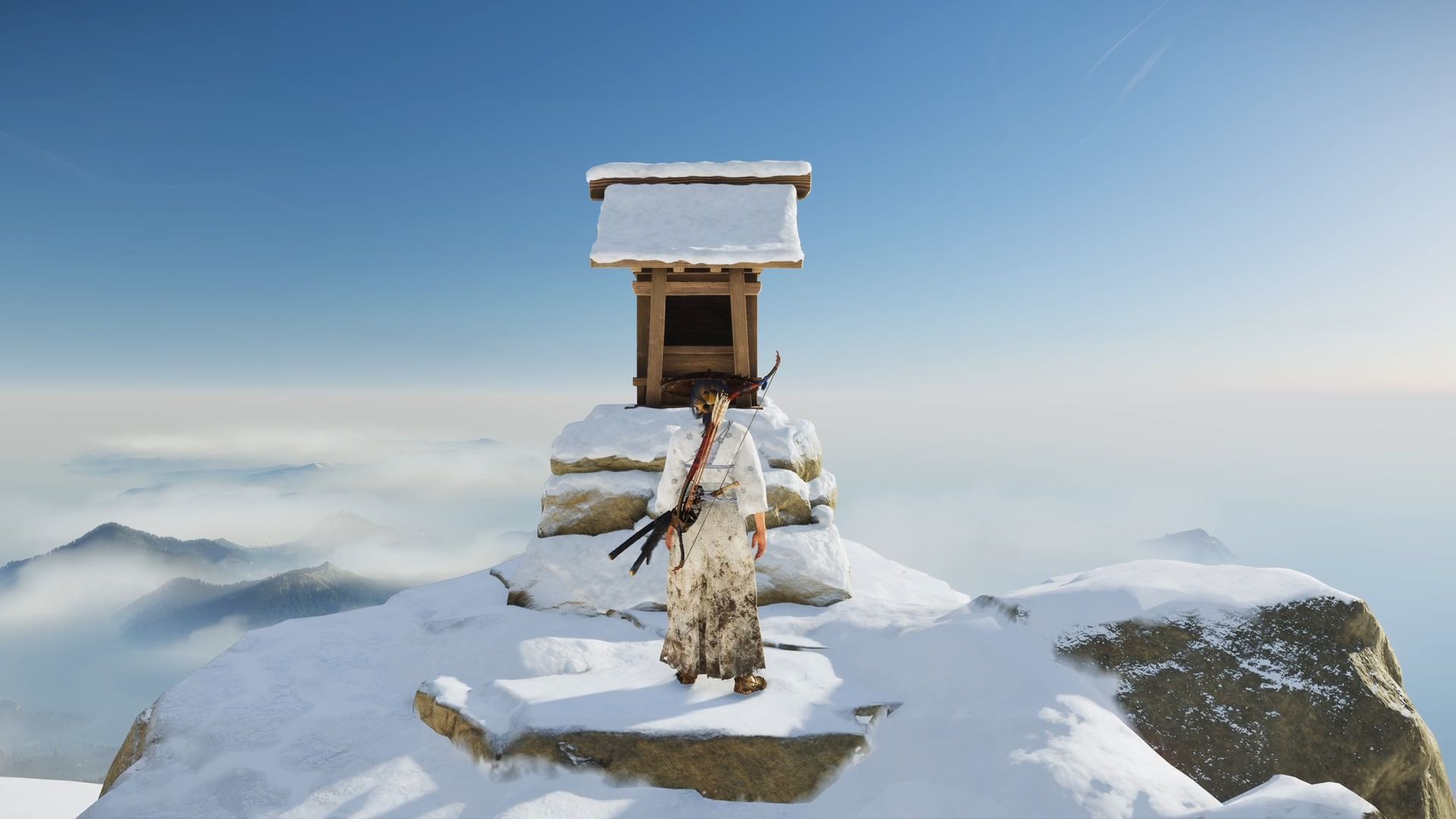Clearing the Shrines will give you a Ghost of Yotei trophy (Image via Sucker Punch)
