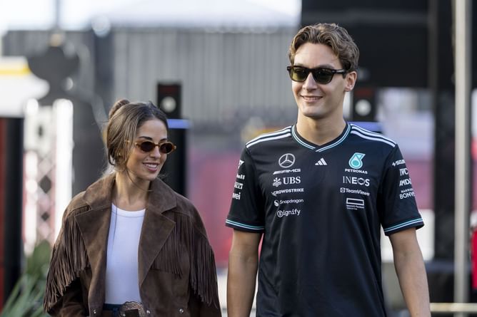 George Russell’s girlfriend Carmen Mundt shares images from the US GP weekend at Texas