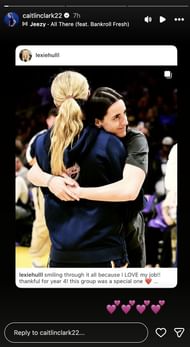 Credits: Instagram (@caitlinclark22)