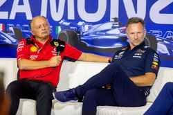 Christian Horner at center of huge Ferrari prediction as 'prime target' to replace Frederic Vasseur