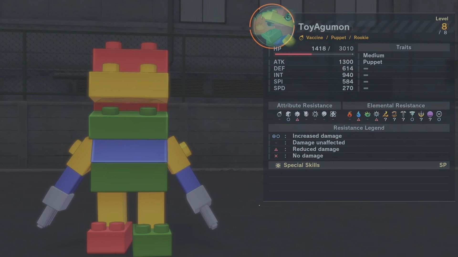 Defeat ToyAgumon (Image via Bandai Namco)