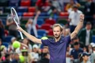 Daniil Medvedev at the Shanghai Masters 2025. (Photo: Getty)