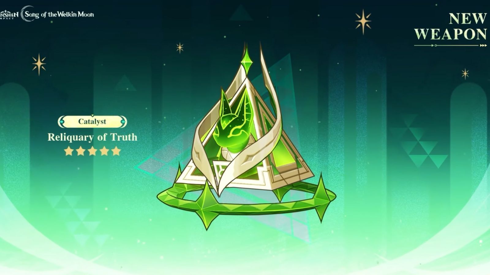 Nefer&#039;s signature weapon, the Reliquary of Truth will be released during the Luna II version (Image via HoYoverse)
