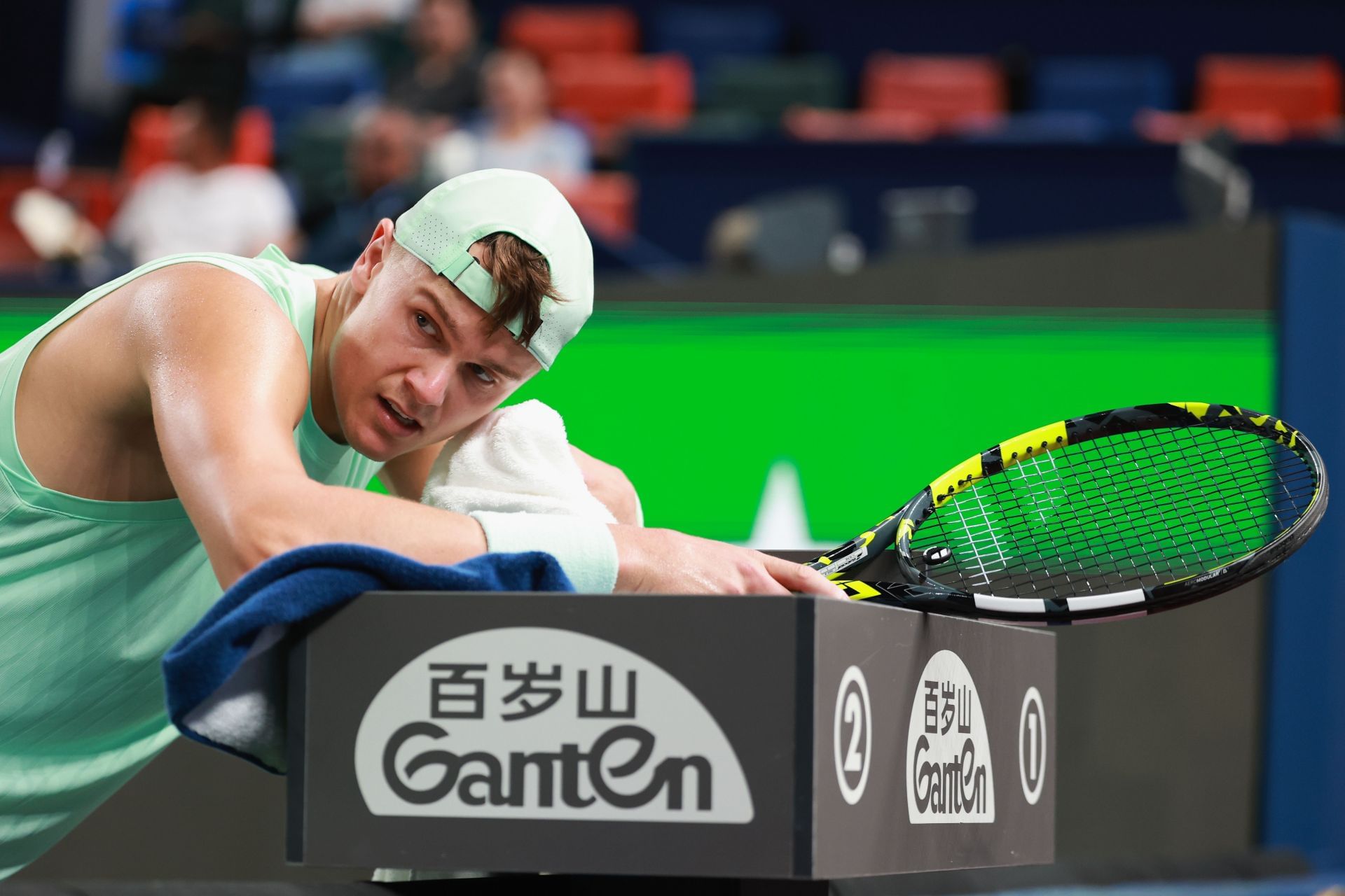 Rune at the 2025 Shanghai Rolex Masters - Day 11 - Source: Getty