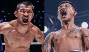 WATCH: Flyweight rivals Rodtang and Nong-O play football and meet family before their big Muay Thai title fight at ONE 173
