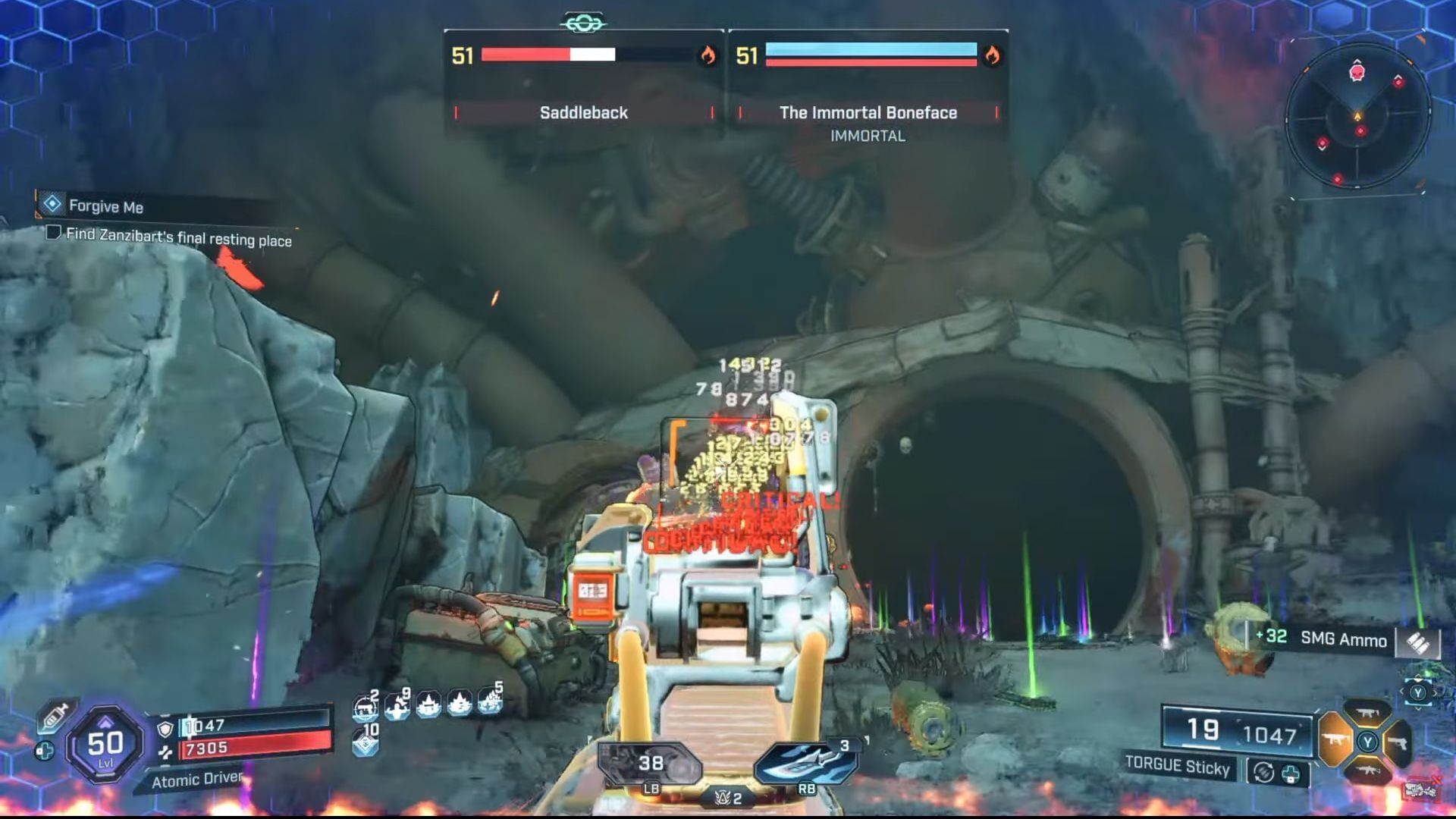 Taking down Saddleback first can help you win the boss fight easily (Image via Youtube/@sofasupastargaming)