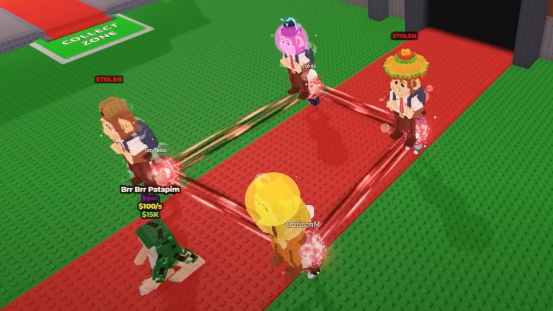 The Dul Dul Dul ritual formation (Image via Roblox)