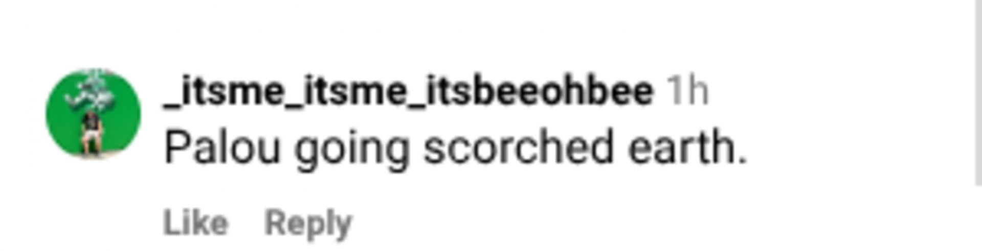 A fan&#039;s reaction to Alex Palou&#039;s comments