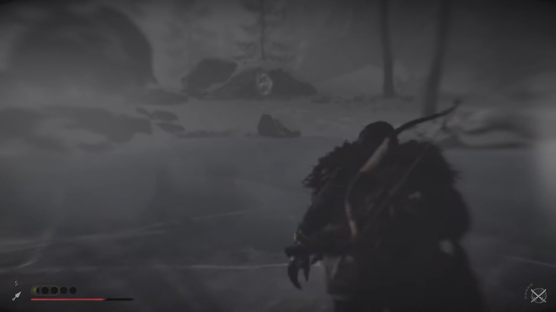 Track Oyuki in The Tale of the Kitsune quest (Image via Sucker Punch || Youtube@/Malachi Plays Games)