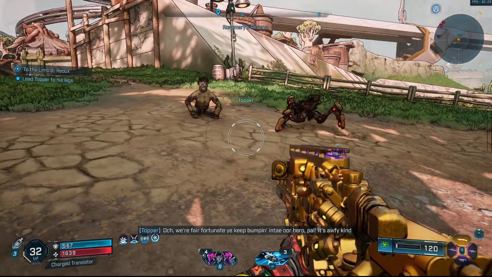 Leggies and Topper unite at the end of the mission (Image via Youtube/@WoWQuest)