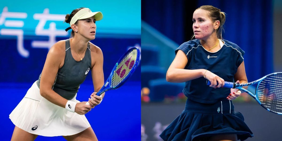 Belinda Bencic and Sofia Kenin