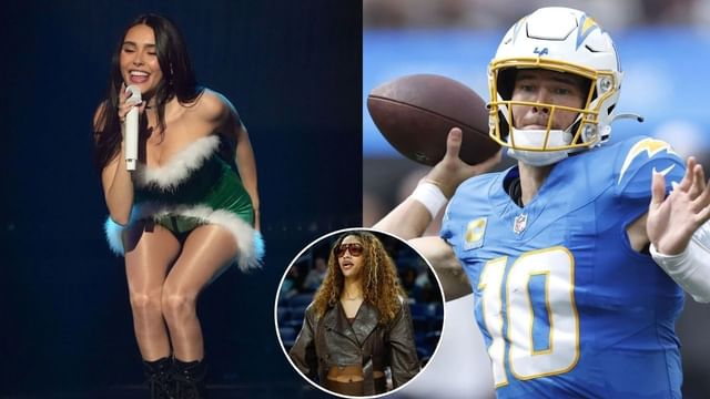 Justin Herbert's GF Madison Beer slips into Victoria's Secret lingerie ensemble before turning "angel" on runway ft. Angel Reese