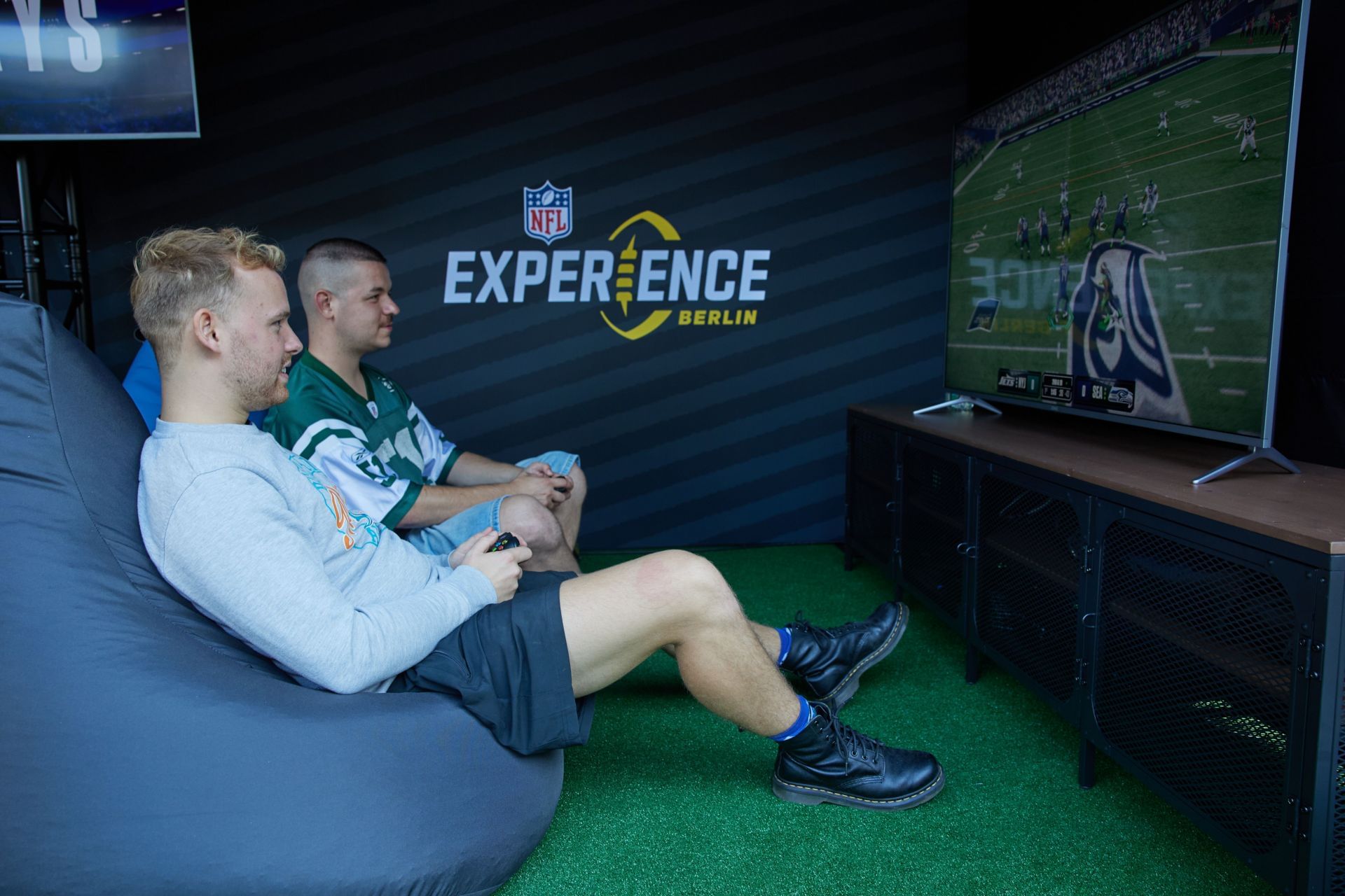 NFL Experience fan event in Berlin for the season opener - Source: Getty