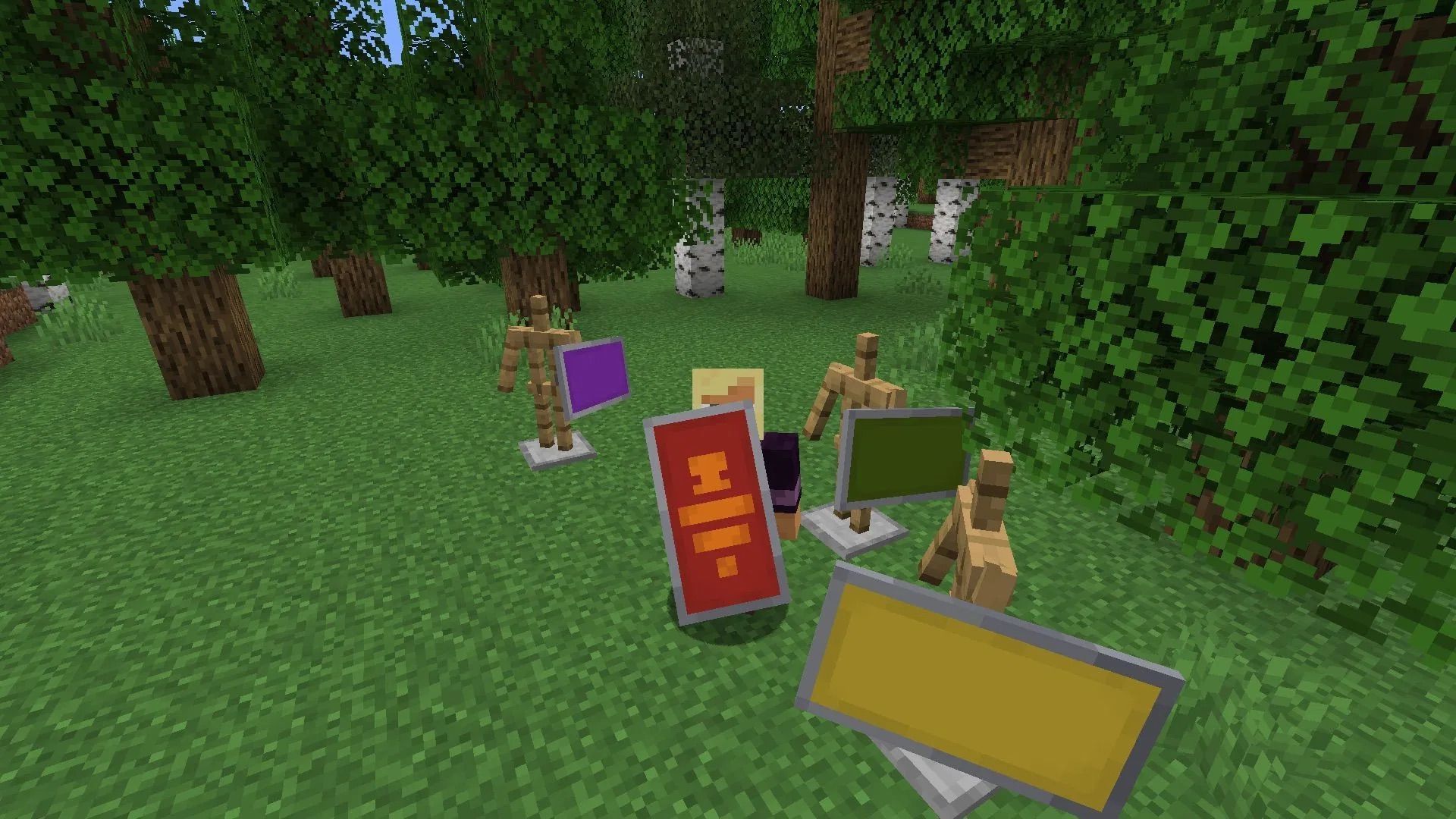 Shields were added seven years after the release of the game (Image via Mojang Studios)