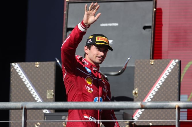 Damon Hill drops 5-word reaction to Charles Leclerc being awarded the F1 driver of the day for US GP
