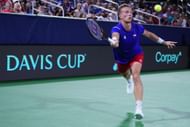 Lehecka at the 2025 Davis Cup Qualifiers Second Round: Day 2 - Source: Getty