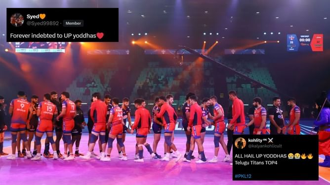 "Thank You Yodhas on Behalf of Telugu Titans" - Fans react after UP Yoddhas' victory over U Mumba in Pro Kabaddi 2025