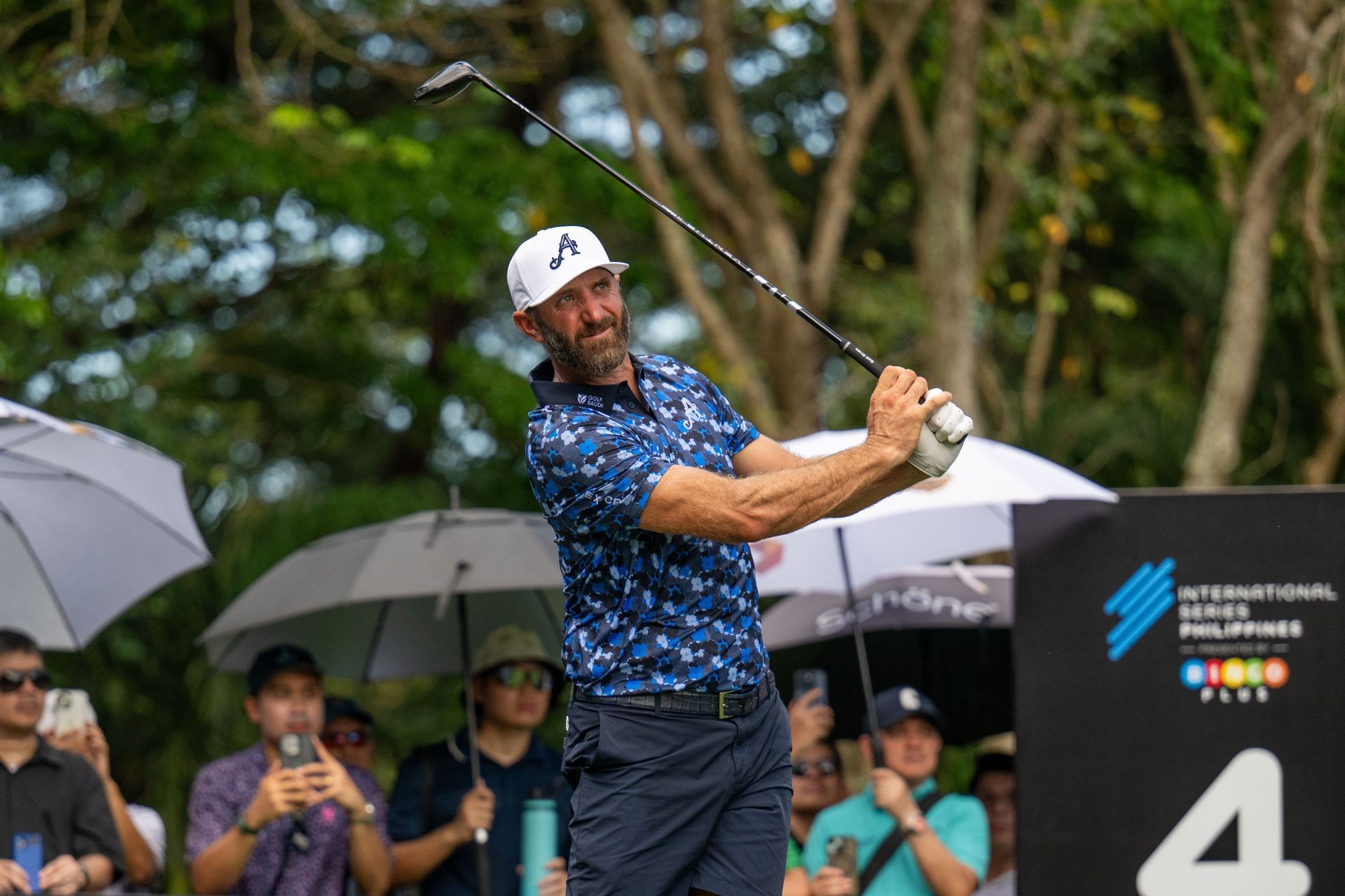 Dustin Johnson at the International Series Philippines 2025 - Source: Getty