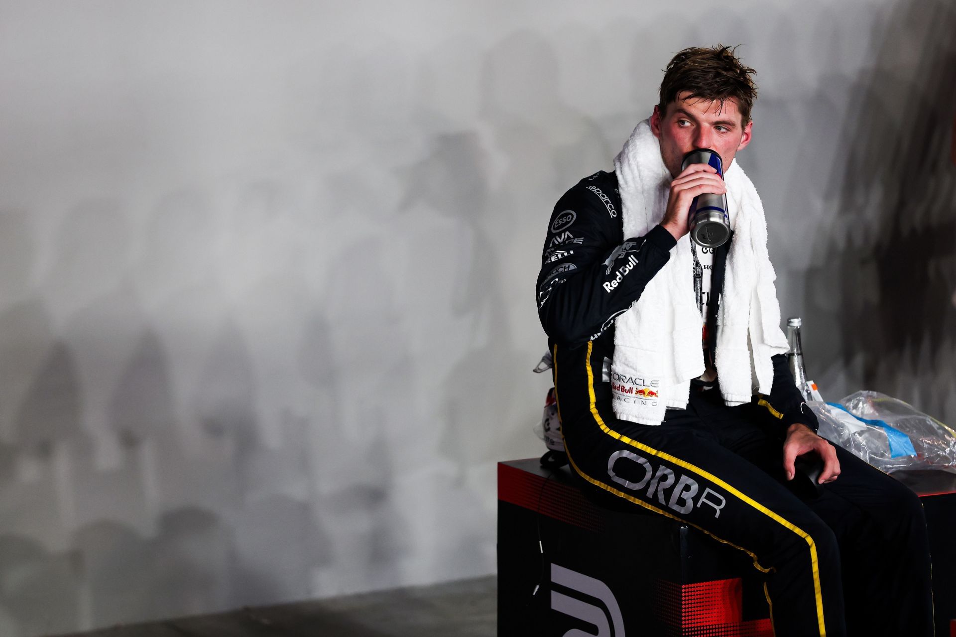 Max Verstappen after the Singapore Grand Prix - Source: Getty