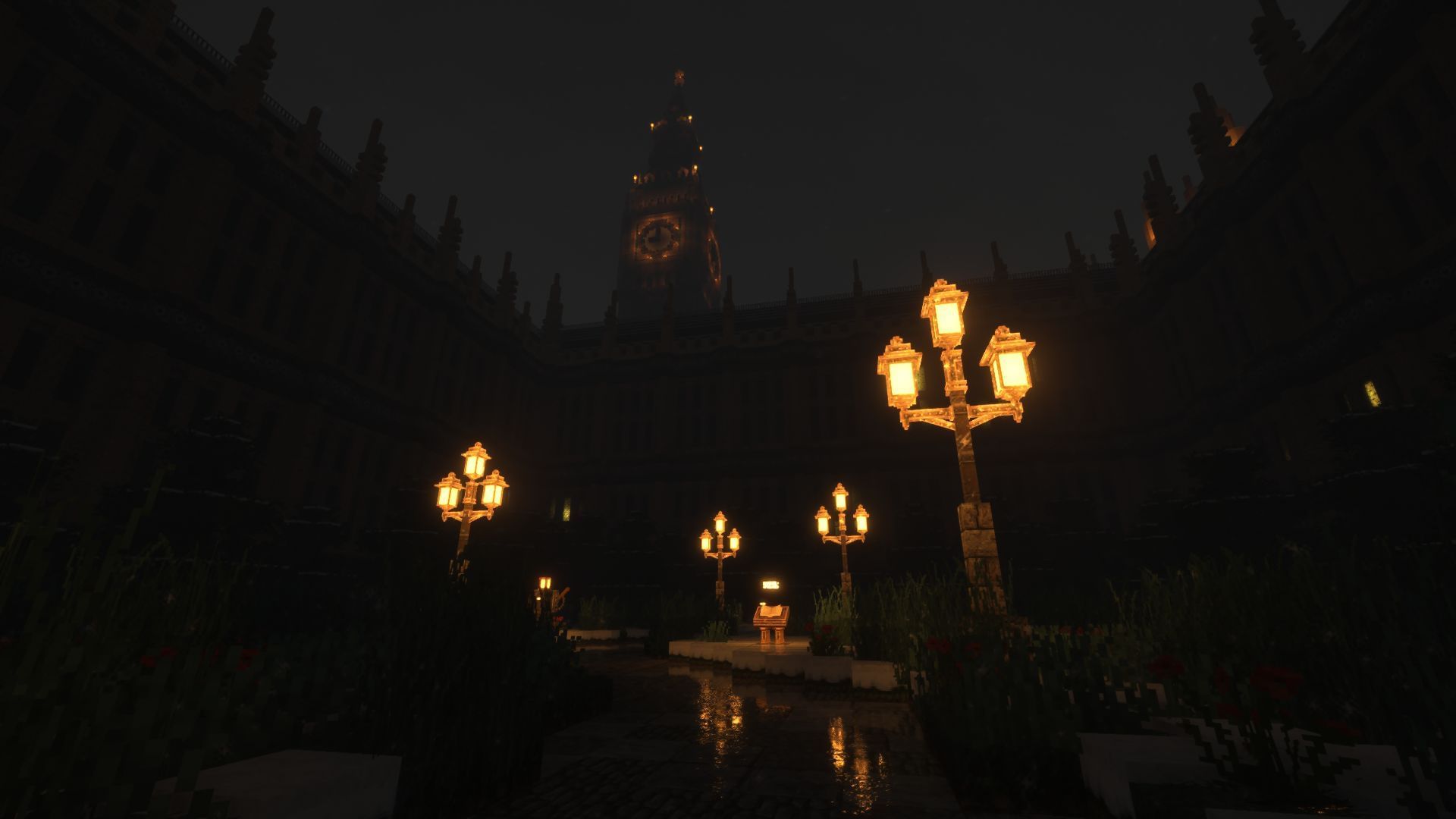 Dive into horror maps to embrace the spirit of Halloween in Minecraft (Image via Sportskeeda Gaming || Mojang Studios)