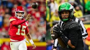 "He looks like Patrick Mahomes at times": CFB insider makes eye-catching comparison for Dante Moore ahead of Oregon vs Rutgers