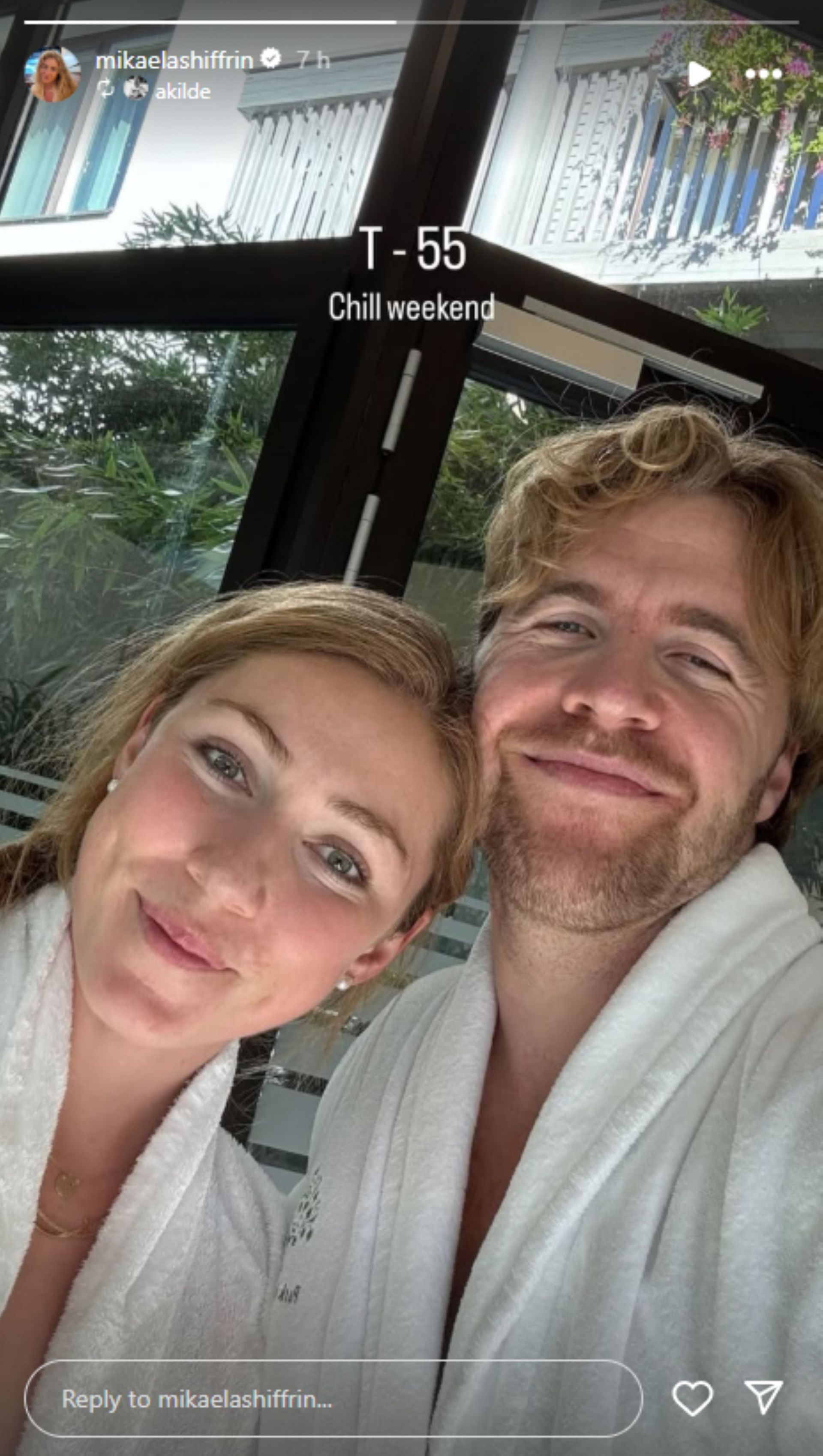 Shiffrin and Kilde spends &#039;chill time&#039; amid off-season; Instagram - @mikaelashiffrin
