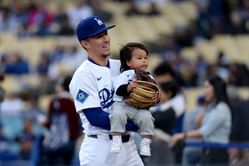 Tommy Edman’s wife Kristen drops 3-word comment as Dodgers infielder and son Eli enjoy cloudy day outing ahead of World Series Game 1