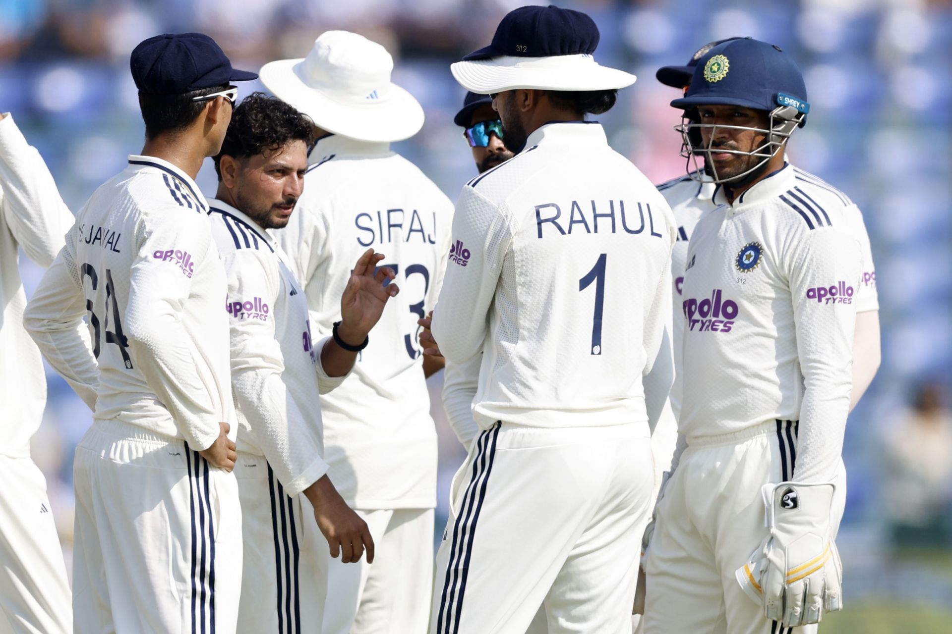 Team India have enforced the follow-on in Delhi. (Image Credits: BCCI X)