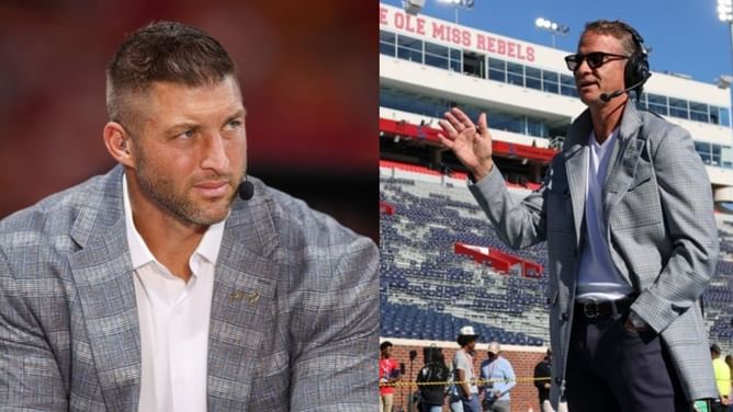 "He can absolutely sling the rock": Tim Tebow raves about Lane Kiffin's new QB1 pick after Ole Miss lost Austin Simmons to injury