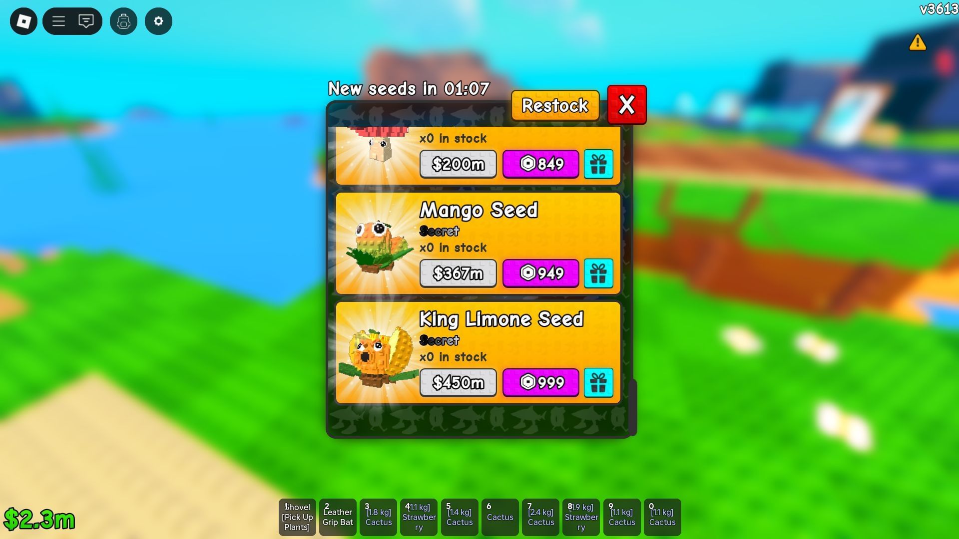 Mango has a tiny chance to transform into the Troll Mango (Image via Roblox)