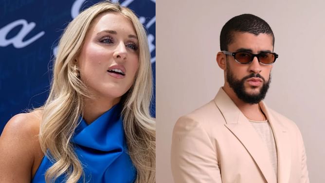 "Enjoy your low-rated halftime show"- Riley Gaines takes a swipe at Bad Bunny for asking Americans to learn Spanish for Super Bowl