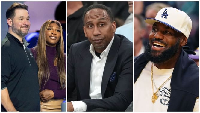 "Stick to talking about sports you never played" - NBA champ rips Stephen A. Smith for folding to Serena Williams' husband but not LeBron James
